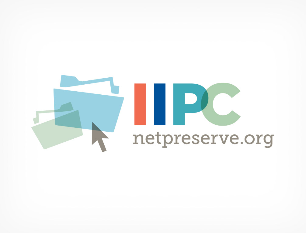Net Preserve folder motif logo design